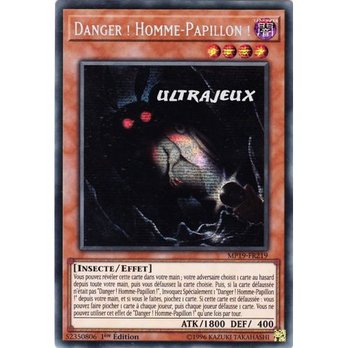 Yu-Gi-Oh! - Mp19-Fr219 - Danger ! Homme-Papillon ! - Prismatic Secret Rare