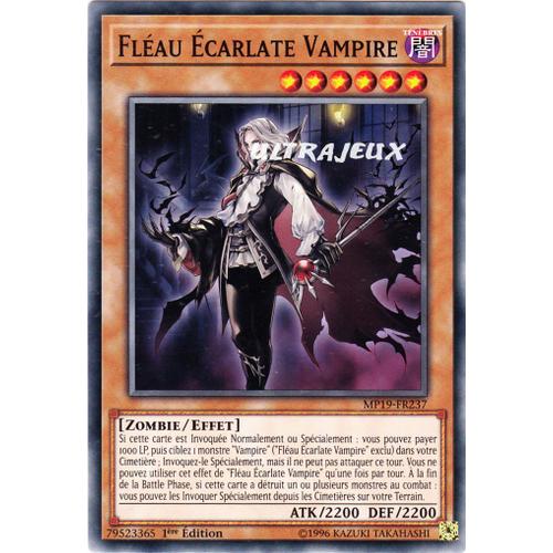 Yu-Gi-Oh! - Mp19-Fr237 - Fléau Écarlate Vampire - Commune