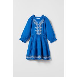 Robe À Texture Brodée (Zara)