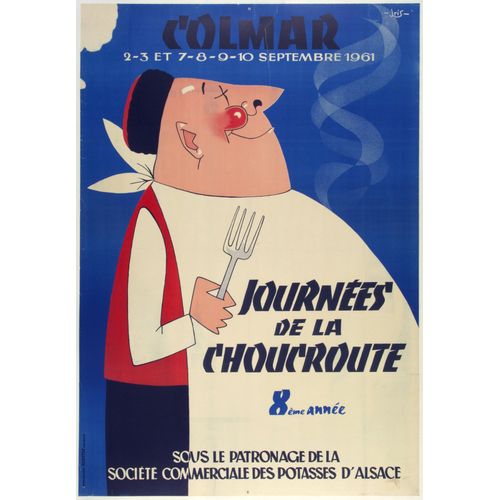 Affiche Journée De La Choucroute Colmar