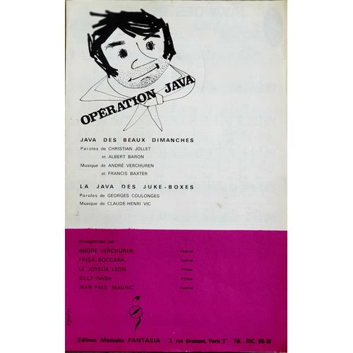 Java Des Beaux Dimanches / La Java Des Juke-Boxes