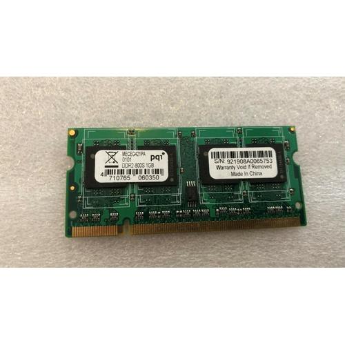 Mémoire PQ1 - 1Go - DDR2 - 800S