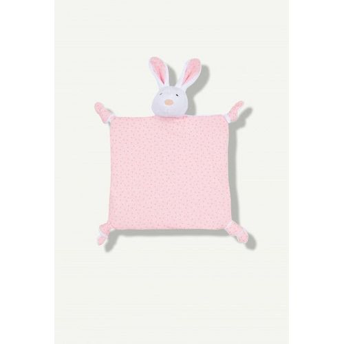 Doudou Lapin Blanc Rose Petits Pois Fuchsia Grain De Ble Peluche Z Naissance