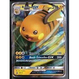 Raichu-GX Pv 210 20/68 Carte Ultra Rare Full Art Destinées Occultes