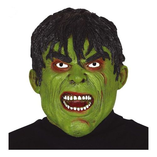 Masque D?Homme Musclé Vert (Taille Unique Adulte)
