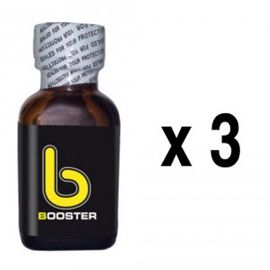 3 Flacons De Poppers Booster 24 Ml Propyle