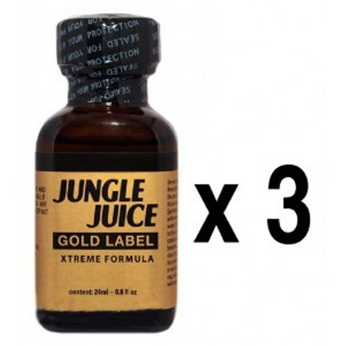 3 Flacons Dejungle Juice Gold Label 24m Amyle