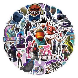 100 Pièces [Fortnite] Autocollants De Jeu Cartoon Fornie Fortnite Pour Décorer Les Valises Et Les Cahiers Autocollants Imperméables A6440