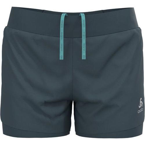 Zeroweight 3inch 2in1 Short De Running Femmes - Gris Foncé