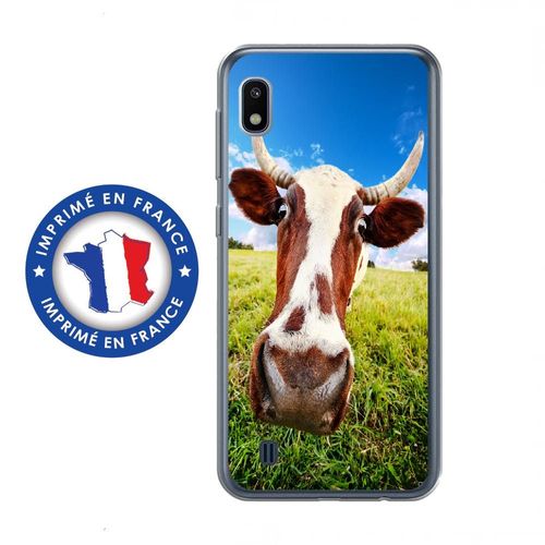 Coque Souple Pour Samsung Galaxy A10 Avec Impression Motifs Vache