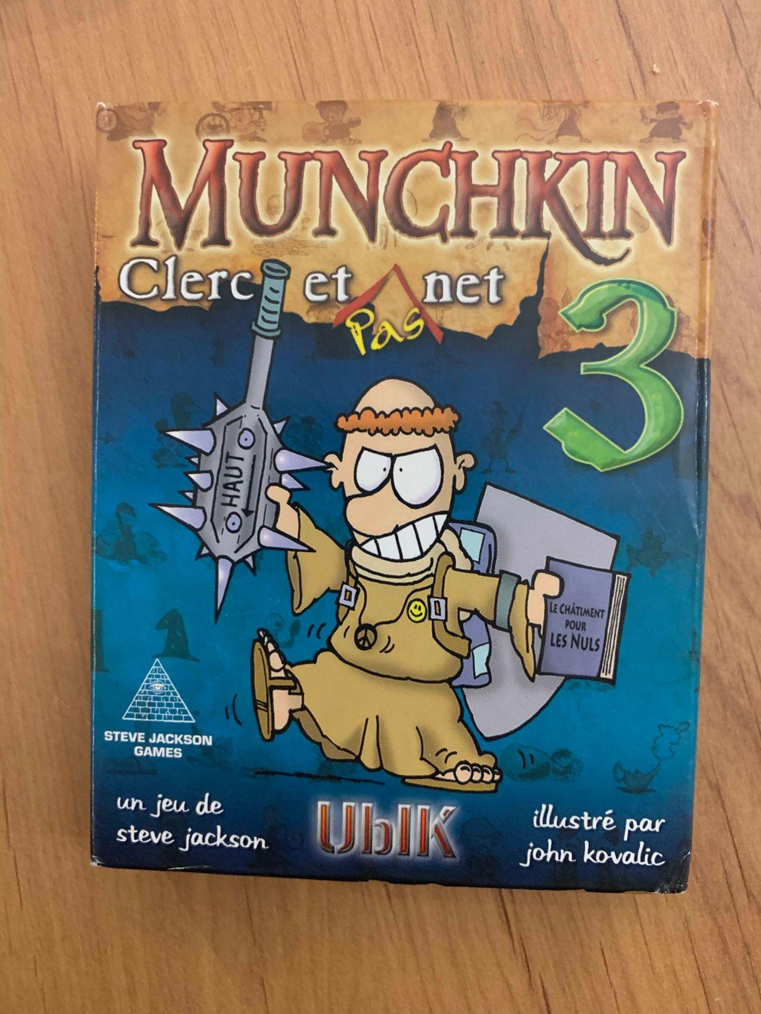 Munchkin 3 : Clerc et Pas Net - Jeux de société - Acheter sur