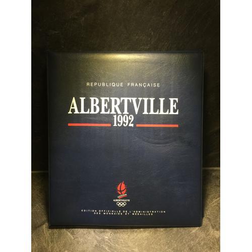 Classeur Monnaies Et Timbres Alberville 1992