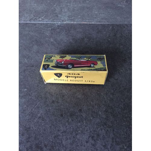 Ancienne Boite 404 Peugeot Modèle 1/43 Quiralu-Quiralu