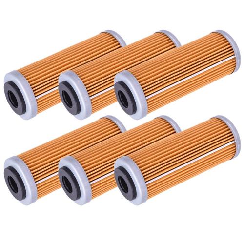 6pcs Jaune - Filtre À Huile Pour Husqvarna Fc250 Fe250 David 250 2014 2021 Fc350 2015 2021 Fe350 Fe 350 2014 2021 S Fe350s 2016 2020 2021 David 250 350