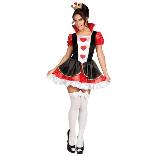Déguisement Reine Des Coeurs Sexy Femme Taille Unique