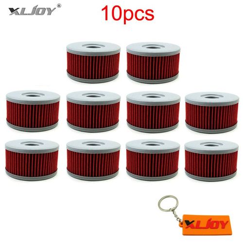 10 Pièces - Filtre À Huile Pour Suzuki Dr350s Dr250s Dr350se Ti250x Tu250x Sp400t Dr400s Gn Sg 250 Vl125lc Vl250lc Intrus Gz250 Maraudeur