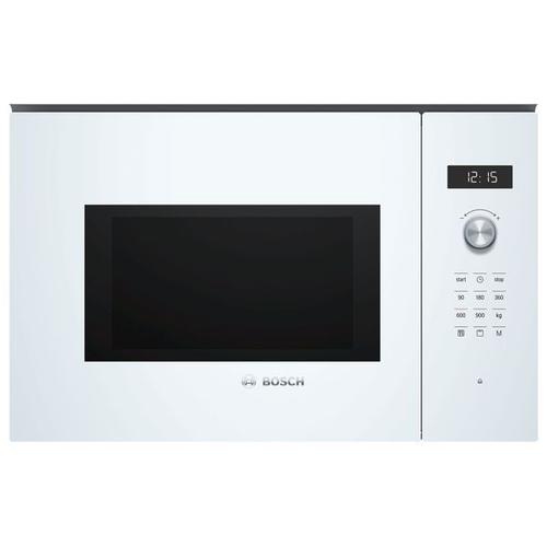 Bosch Serie | 6 BEL554MW0 - Four micro-ondes grill - encastrable - 25 litres - 900 Watt - blanc