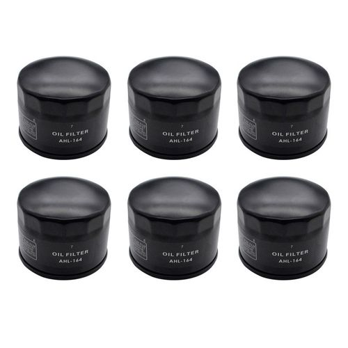 6 Pièces - Filtre À Huile Pour Moto, Pour Bmw 1000 Hp4 K42 C600 C650gt 647 F650gs F700gs F750gs F800gs F800gt F800r F800s F800st F850gs K1200gt