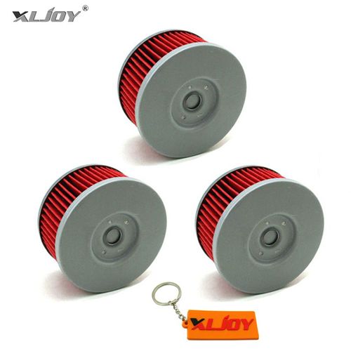 3 Pièces - Filtre À Huile Pour Suzuki Dr350s Dr250s Dr350se Ti250x Tu250x Sp400t Dr400s Gn Sg 250 Vl125lc Vl250lc Intrus Gz250 Maraudeur
