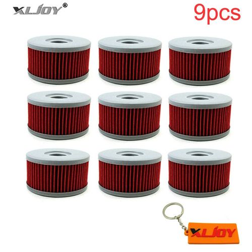9 Pièces - Filtre À Huile Pour Suzuki Dr350s Dr250s Dr350se Ti250x Tu250x Sp400t Dr400s Gn Sg 250 Vl125lc Vl250lc Intrus Gz250 Maraudeur