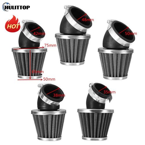 42mm - Filtre À Air Universel Pour Moto, 50cc, 110cc, 125cc, 140cc, Moto, Quad, Scooter, Pit Bike