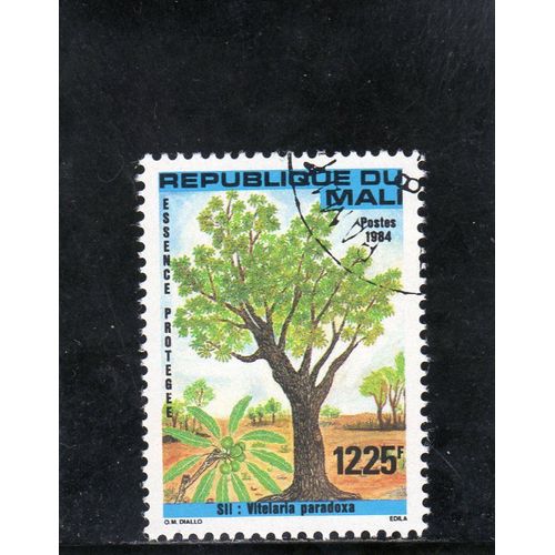 Timbre-Poste Aérienne Du Mali (Essence Arboricole Protégée)