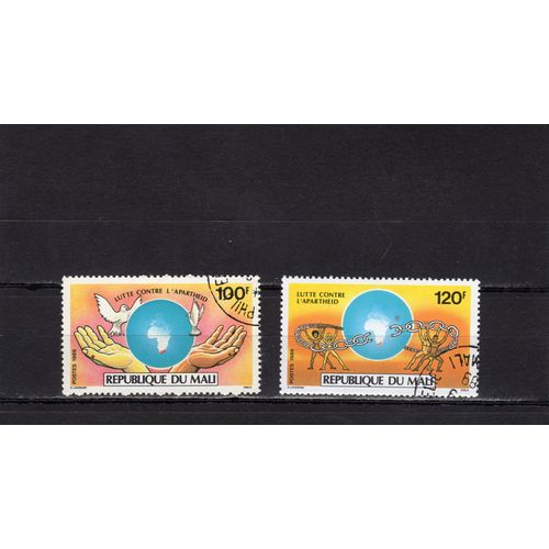 Timbres-Poste Aérienne Du Mali (Lutte Contre La Discrimination Raciale)