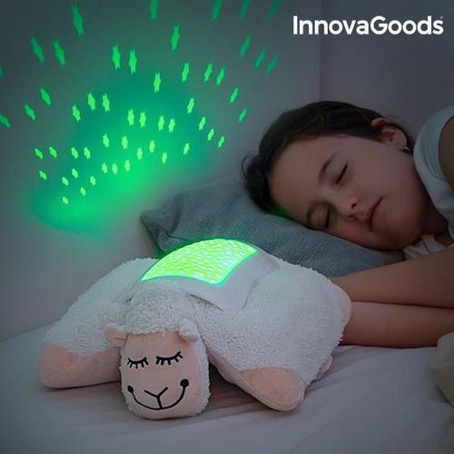 Peluche Projecteur Led D'étoiles Mouton Innovagoods