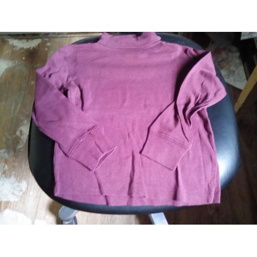 Sous Pull Bordeau Garcon 4 Ans