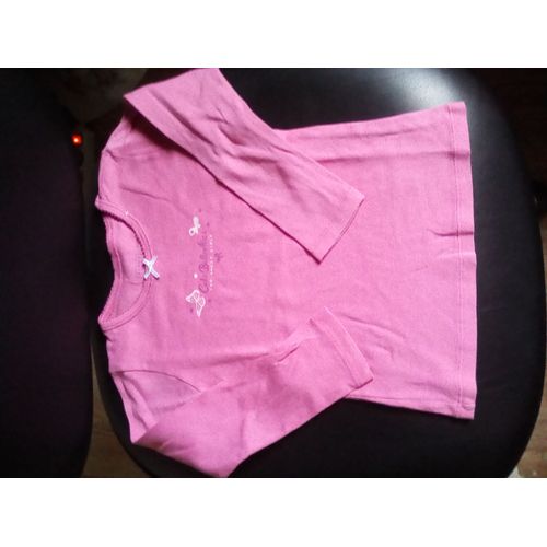 Chemise Ml Rose 4-5 Ans