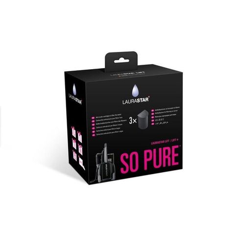 Lot de 3 casettes filtrantes Lift Centrale vapeur (5027800525 LAURASTAR)