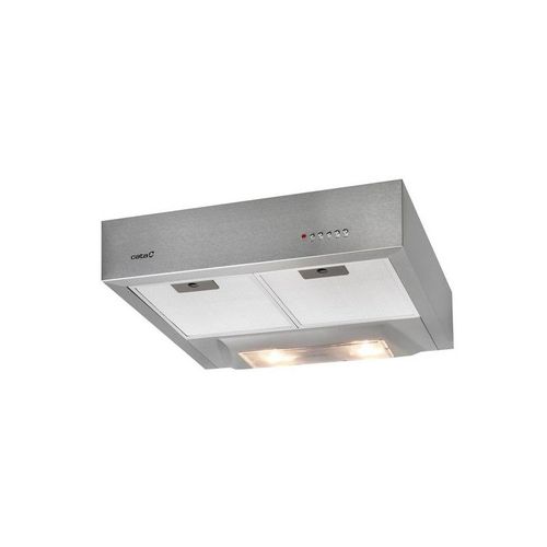 Hotte standard Cata S-BOX 1301 60 cm 220 m3/h 57 dB 100W Acier inoxydable