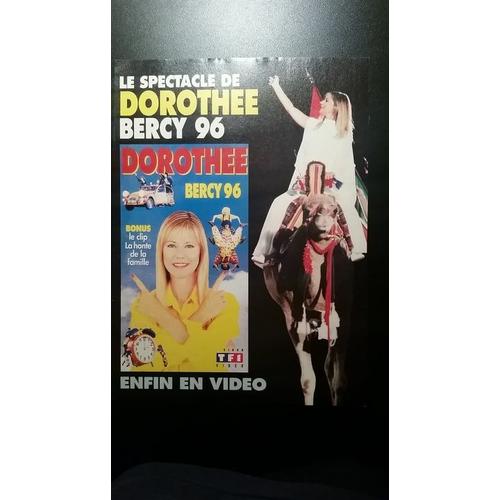 Affiche Dorothée Bercy 96 - Dorothée Magazine