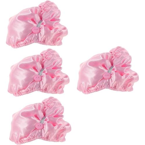 4 Pièces bonnet cheveux secs bandana pour femme rubans à cheveux pour femmes bonnet pour hommes attache-cheveux serviette à cheveux