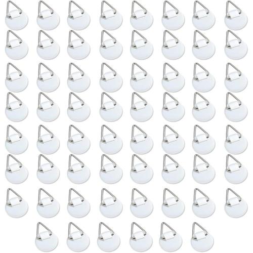 60 Pcs Crochets Adhésifs Invisibles Attache Cadre Adhésif Supports Adhésifs Invisibles Accroches Tableaux Adhésives Supports