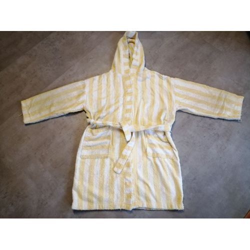 Peignoir Jaune Et Blanc Taille 14 Ans Lafayette
