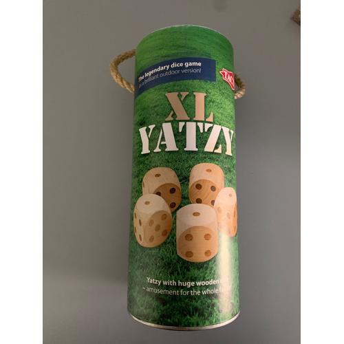 Yatzy Xl Yahtzee Geant Yams Yam 5 Dés 5,5cm