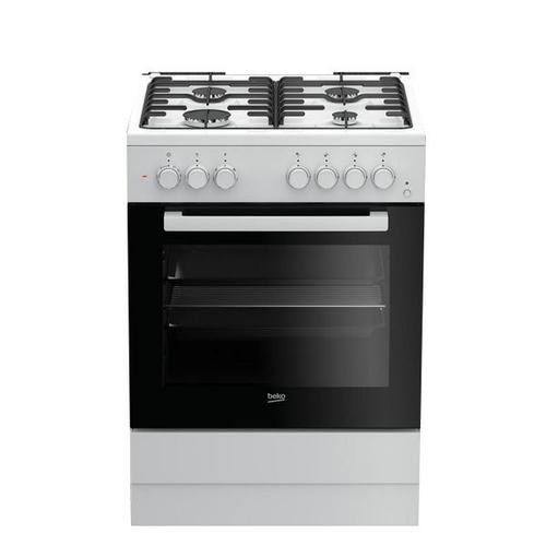 Cuisinière Gaz BEKO FSE62110DW 60 cm 66 L Blanc