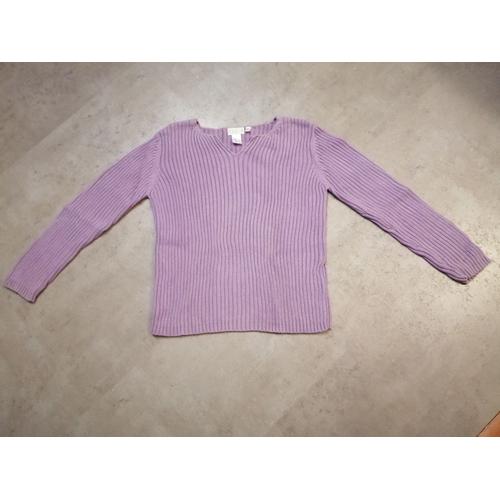 Pull 14 Ans Violet Edeis