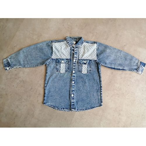 Chemise En Jean Bleu 8 Ans