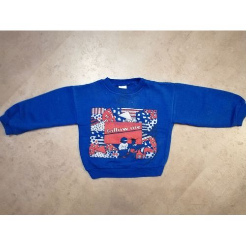 Sweat Bleu 2 Ans