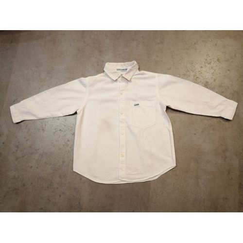 Chemisier Rose Pale Manches Longues Taille 5 Ans Guess