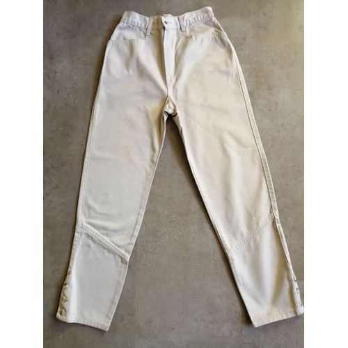 Pantalon En Toile Beige 12 Ans Jodhpur