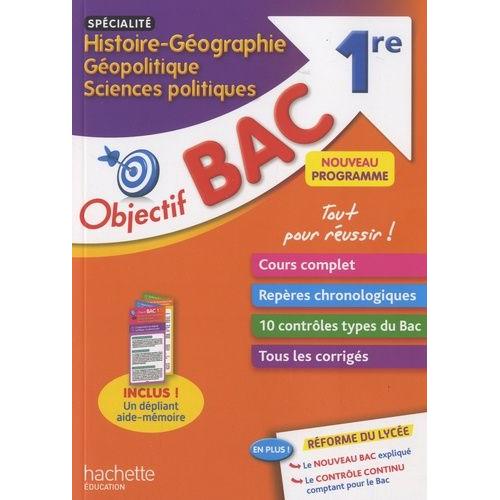 Spécialité Histoire-Géographie, Géopolitique Et Sciences Politiques 1re