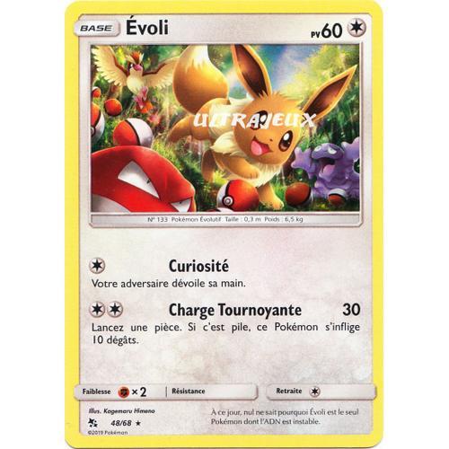 Pokémon - 48/78 - Evoli - Sl11.5 - Soleil Et Lune - Destinées Occultes - Holo Rare