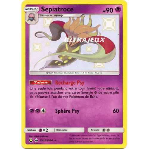 Pokémon - Sv18/78 - Sepiatroce - Chromatique Rare