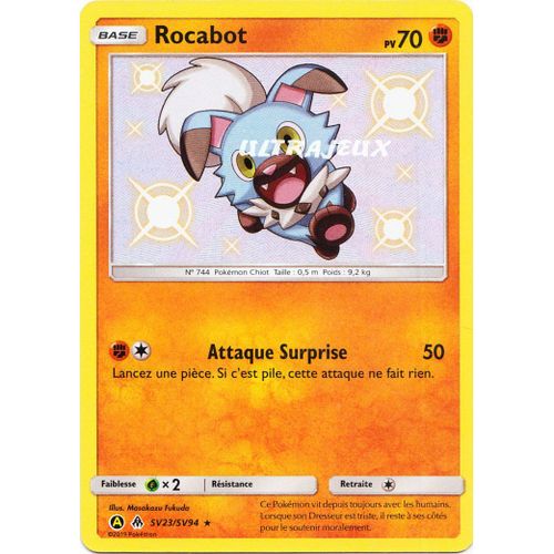 Pokémon - Sv23/78 - Rocabot - Chromatique Rare