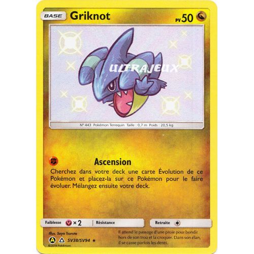 Pokémon - Sv38/78 - Griknot - Chromatique Rare