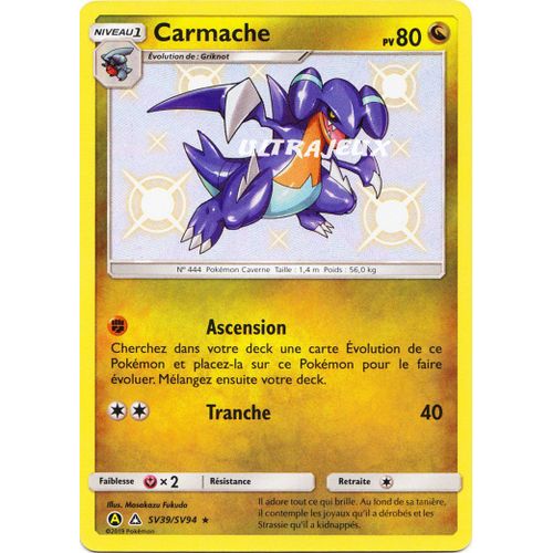 Pokémon - Sv39/78 - Carmache - Chromatique Rare