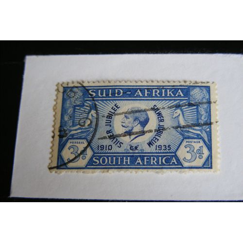 Timbre Afrique Du Sud Jubilé D'argent (3)